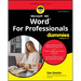 Microsoft 365 Word for Professionals for Dummies