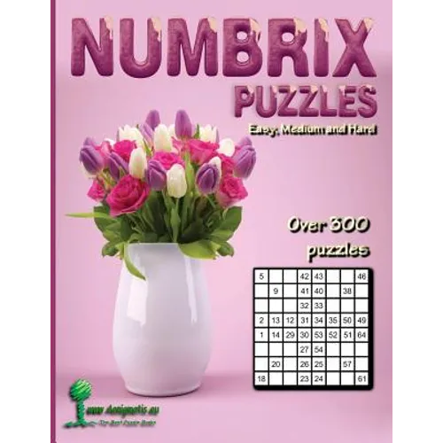 Numbrix Puzzles: Easy, Medium and Hard