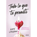 Todo Lo Que Te Prometí. Ella Pensaba Que Se Tendrían Para Siempre / Everything I Promised You. She Thought They Had Forever