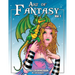Art Of Fantasy - Vol 1 - Adult Coloring Book by: Carl Gookins