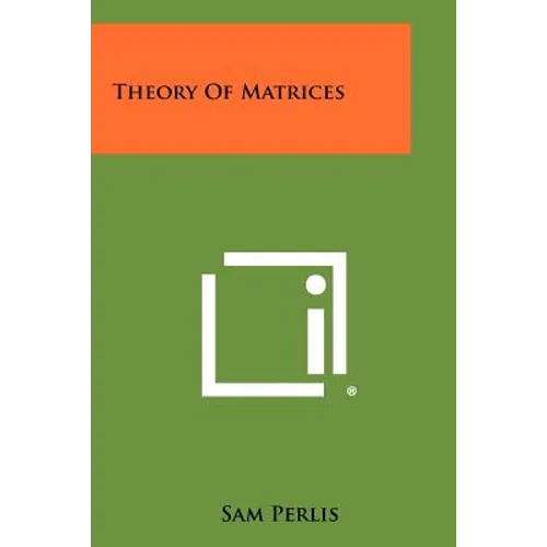 Theory Of Matrices
