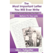 The Most Important Letter You Will Ever Write, How to Tell Loved Ones How You Feel - Before It's Too Late