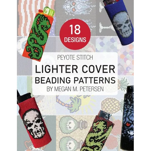 18 Designs Lighter Cover Beading Patterns
