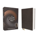 Niv, Clear Focus Bible, Leathersoft, Charcoal Brown: Read More of the Bible with Better Focus