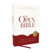 The Open Bible: Read and Discover the Bible for Yourself (Nkjv, Hardcover, Red Letter, Comfort Print)