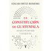 La Constituciã3n de Guatemala, Actividades En Washington Y New York / The Constitution of Guatemala: Activities in Washington and New York