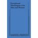 Exceptional Monologues 2 for Men and Women