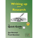 Writing up your Research: for a dissertation or thesis: The Quick Guide Series
