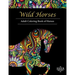 Wild Horses: An Adult Coloring Book of Horses