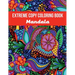Mandala Extreme Copy Coloring Book: Stress Relieving Mandala Designs for Adults Relaxation, Meditation and Happiness Coloring Pages