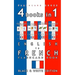 4 books in 1 - English to French Kids Flash Card Book: Black and White Edition: Learn French Vocabulary for Children