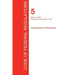 CFR 5, Parts 1 to 699, Administrative Personnel, January 01, 2017 (Volume 1 of 3)