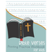 Bible Verses Printing Practice Workbook: for Kids