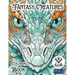 Fantasy Creatures Coloring Book: GAIA Earthland. Art activity book that perfect for adults and teens who love Fantasy! It features 40 high-quality ill