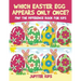 Which Easter Egg Appears Only Once? Find the Difference Book for Kids