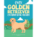 Cute Golden Retriever Coloring Book for Kids