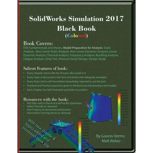 SolidWorks Simulation 2017 Black Book (Colored)