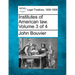 Institutes of American law. Volume 3 of 4