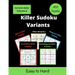Killer Sudoku Variants: 5 different Variants of Sum Sudoku Puzzles for adults (easy to hard)