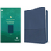 Biblia de Estudio del Diario Vivir Para Jóvenes Ntv Con Filament (Sentipiel, Azul Oscuro, Letra Roja)