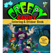 Creepy Candy Coloring & Sticker Book: The Official Coloring Book of the Creepy Candy Show: Includes Over 100 Stickers!