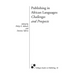 Publishing in African Languages