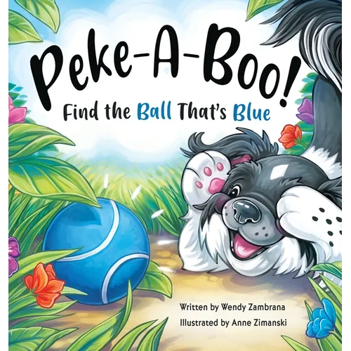 Peke-A-Boo! Find the Ball That's Blue