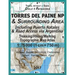 2017 Torres del Paine NP & Surrounding Area Including Puerto Natales & Road Access via Argentina Trekking/Hiking/Walking Topographic Map Atlas 1: 7500