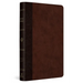 ESV Large Print Thinline Reference Bible (Trutone, Brown/Walnut, Timeless Design)