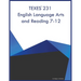 TEXES 231 English Language Arts and Reading 7-12