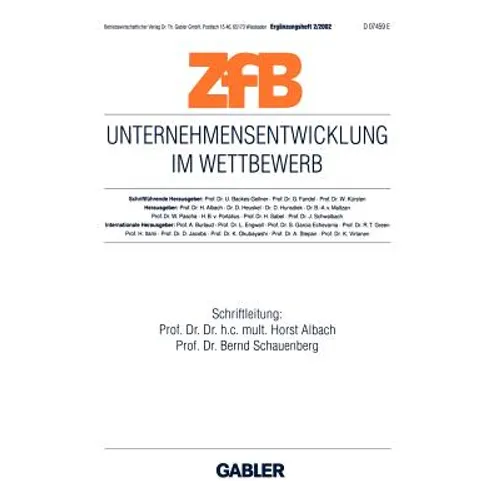 Unternehmensentwicklung Im Wettbewerb