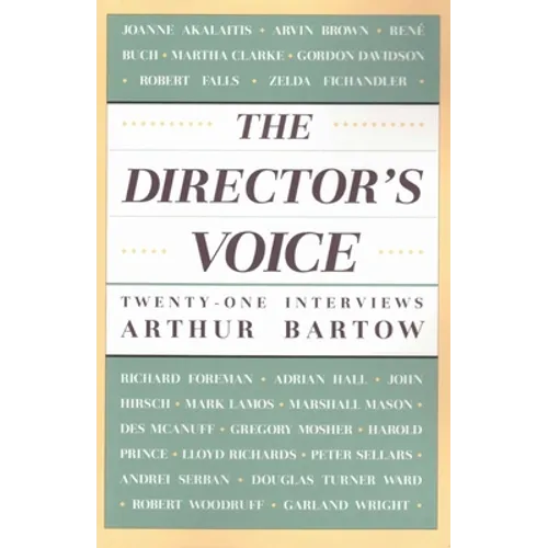 The Director's Voice: Twenty-One Interviews