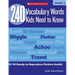 240 Vocabulary Words Kids Need to Know: Grade 2: 24 Ready-To-Reproduce Packets Inside!