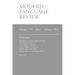 Modern Language Review (118: 1) January 2023