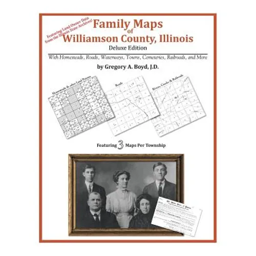 Family Maps of Williamson County, Illinois