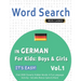 Word Search in German for Kids: Boys & Girls - It's Easy! Vol.1 - Delta Classics - Find 2000 Cleverly Hidden Words: A Fun Language Activity - Includes