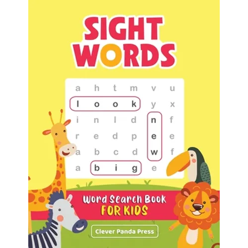 Sight Words Word Search Book for Kids: High-Frequency Words Activity Book - Dolch Sight Words Puzzles for Second and Third Graders
