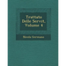 Trattato Delle Servit�, Volume 4