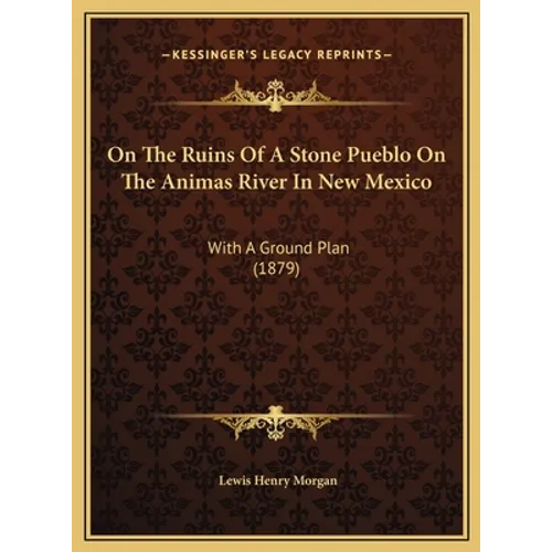 On The Ruins Of A Stone Pueblo On The Animas River In New Mexico: With A Ground Plan (1879)
