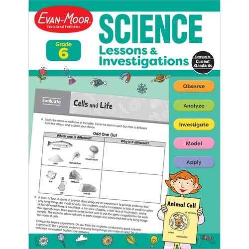 Science Lessons and Investigations, Grade 6