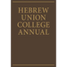Hebrew Union College Annual Volume 29