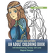 Goddesses, Angels and Fairies: An Adult Coloring Book with Breathtaking Fantasy Girls and Magical Designs
