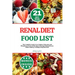 Renal Diet Food List: The Complete Guide to Low Sodium, Potassium and Phosphorus Foods and Recipes to Manage Kidney Disease, With a Kidney-f