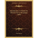 Introduction A L'Etude Des Theories De La Mecanique (1895)