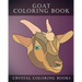 Goat Coloring Book: 30 Simple Goat Face Line Drawing Coloring Pages