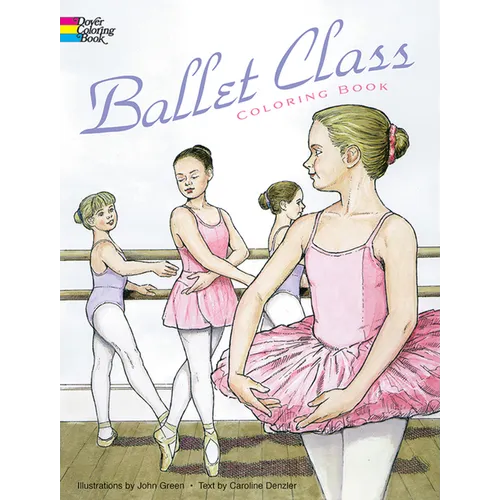 Ballet Class Coloring Book