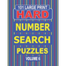 101 Large Print Hard Number Search Puzzles Volume 6: A one puzzle per page book for adults and teens who enjoy challenging number games.