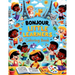 Bonjour, Little Learners Coloring Book: Color and Discover: Learn French with Every Page