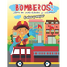 Bomberos: Libro de actividades y colorear 5 años y mayor: Bomberos en Español, Abecedario, sopa de de letras, Numeros, Patrones, Dibujos