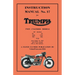 TRIUMPH 1956-1962 PRE-UNIT 650cc & 500cc TWINS - FACTORY MANUAL No.17